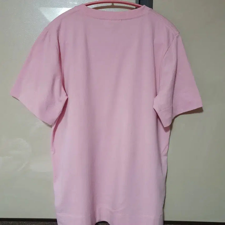 [BUNJANG] GANNI Pink Logo Short Sleeve T-Shirt / GANNI (가니) 핑크 티셔츠