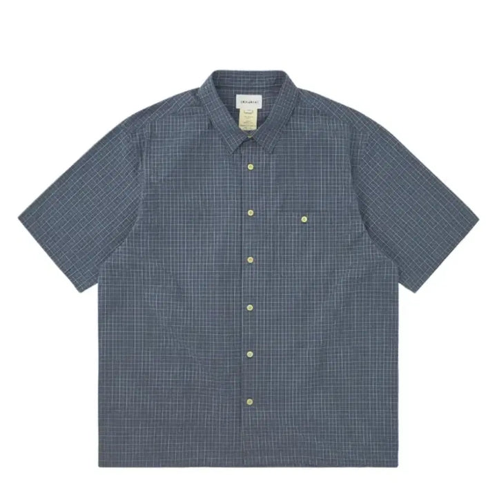 [BUNJANG] Khakis 25SS Border Check Shirt Blue / [구매, L] 카키스 25ss 보더 체크 셔츠 블루