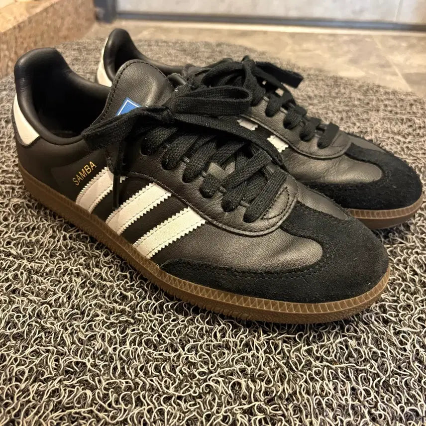 [BUNJANG] Adidas Samba OG Black Sneakers / 아디다스 삼바 245 블랙
