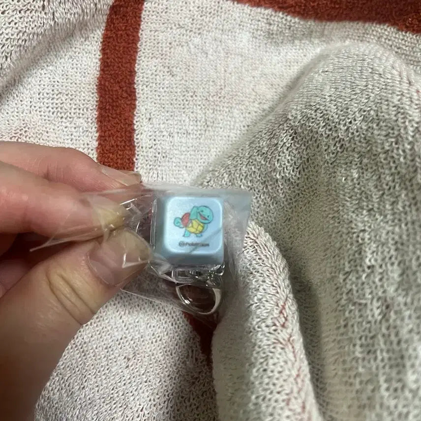 [BUNJANG] Pokemon Squirtle Keychain / 올리브영 포켓몬스터 꼬부기 키링 새상품
