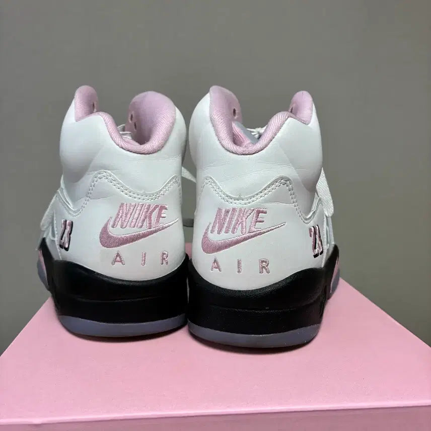 [BUNJANG] Nike Air Jordan 5 Soft Pink/White / [260]나이키 에어조던5 소프트핑크/화이트
