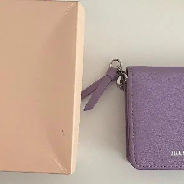 [BUNJANG] JILLSTUART Bifold Wallet Purple / 질바이질스튜어트 반지갑 보라 퍼플