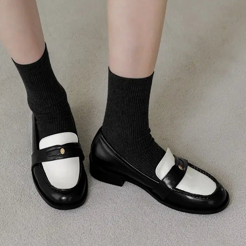 [BUNJANG] Sappun Levain Penny Loafers White 235 / 새상품) 사뿐 레바인 페니 로퍼 화이트 235