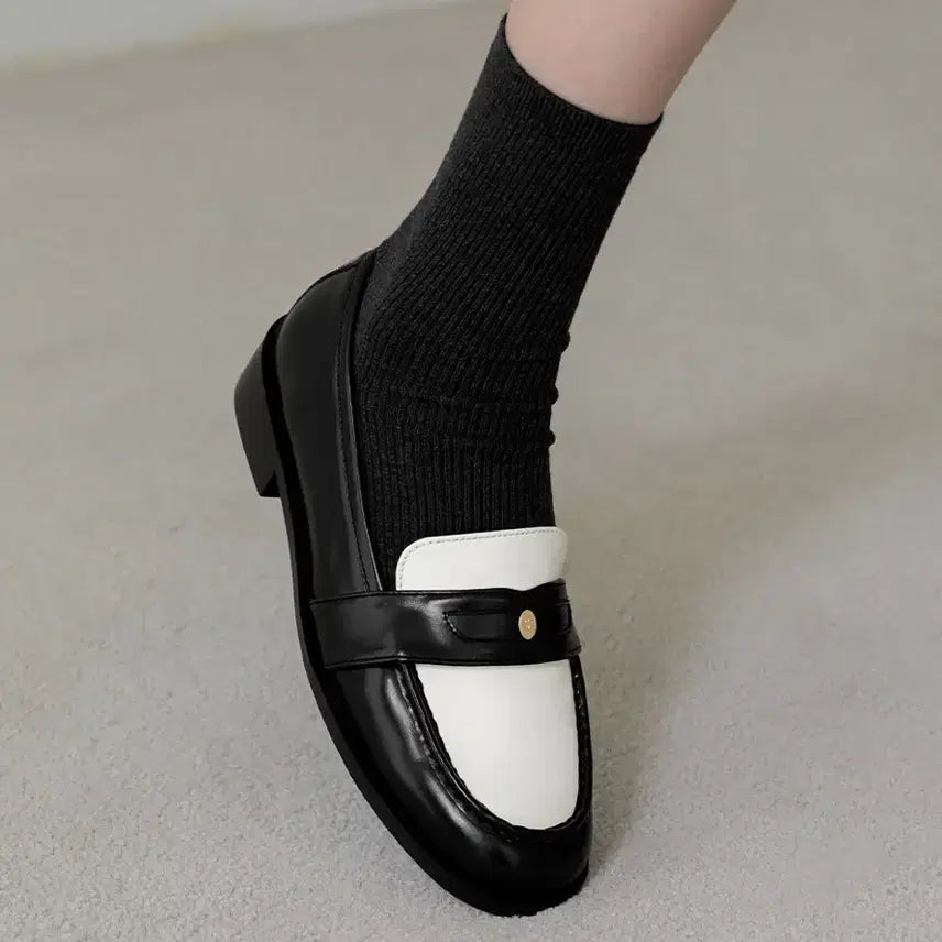 [BUNJANG] Sappun Levain Penny Loafers White 235 / 새상품) 사뿐 레바인 페니 로퍼 화이트 235