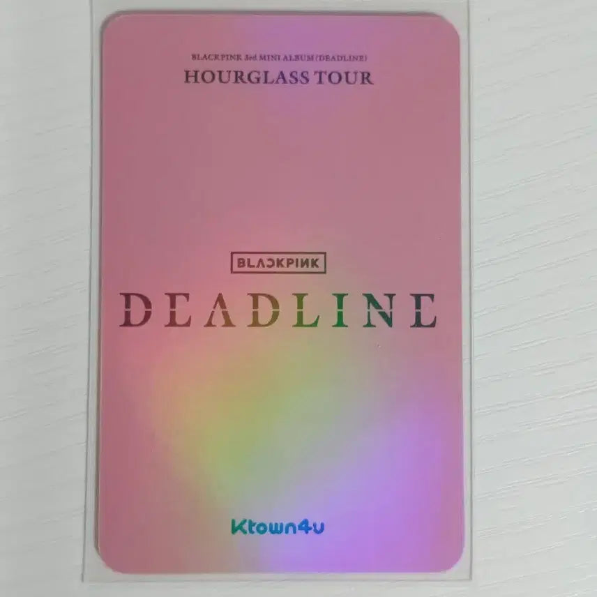[BUNJANG] BLACKPINK Jisoo Deadline Ktown4u Photocard / 블랙핑크 지수 데드라인 케타포 K4U 홀로그램 포카
