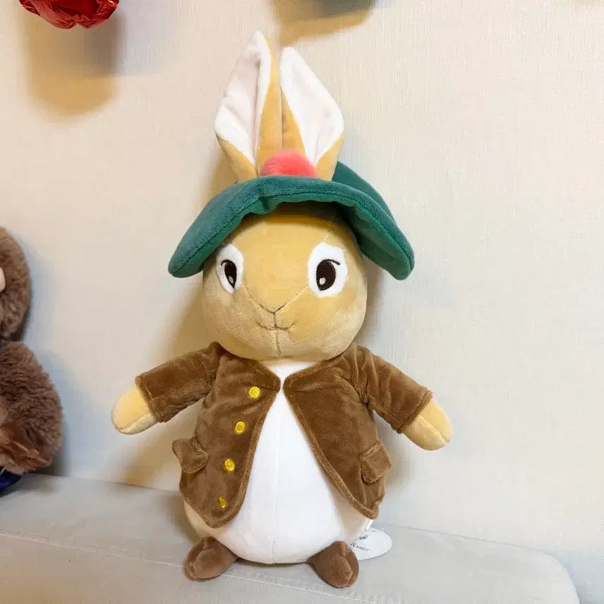 [BUNJANG] Peter Rabbit Benjamin Medium Plush Doll / 보들보들 피터래빗 벤자민 중형 애착인형 새상품