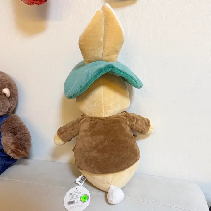 [BUNJANG] Peter Rabbit Benjamin Medium Plush Toy New / 보들보들 피터래빗 벤자민 중형 애착인형 새상품