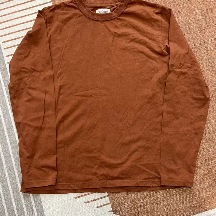 [BUNJANG] Rec. Jornada Long-Sleeve T-Shirt Brown / Rec. Jornada 긴팔 티셔츠 브라운