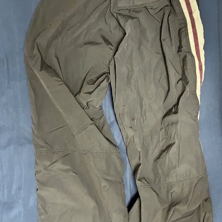 [BUNJANG] Politeur Old School Track Pants Black Sage Size 4 / 폴리테루 올드스쿨 트랙팬츠 블랙 세이지 4사이즈 (26SS)
