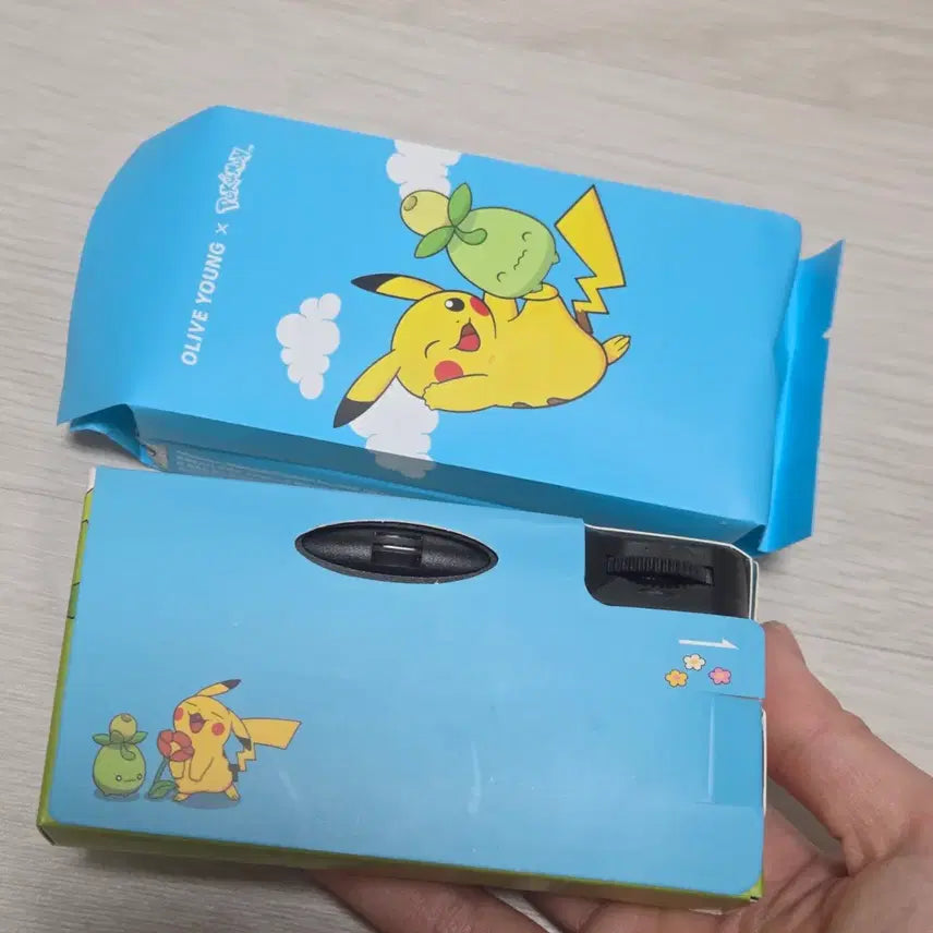 [BUNJANG] Olive Young Pikachu MiniBro Film Camera / 올리브영 포켓몬 피카츄 미니브 필름 카메라