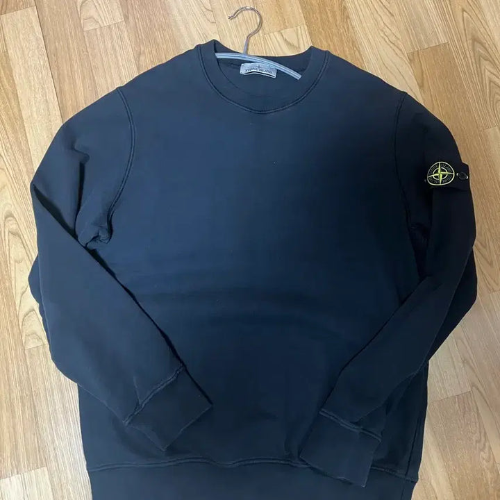 [BUNJANG] Stone Island Black Sweatshirt XL / 스톤아일랜드 블랙 XL