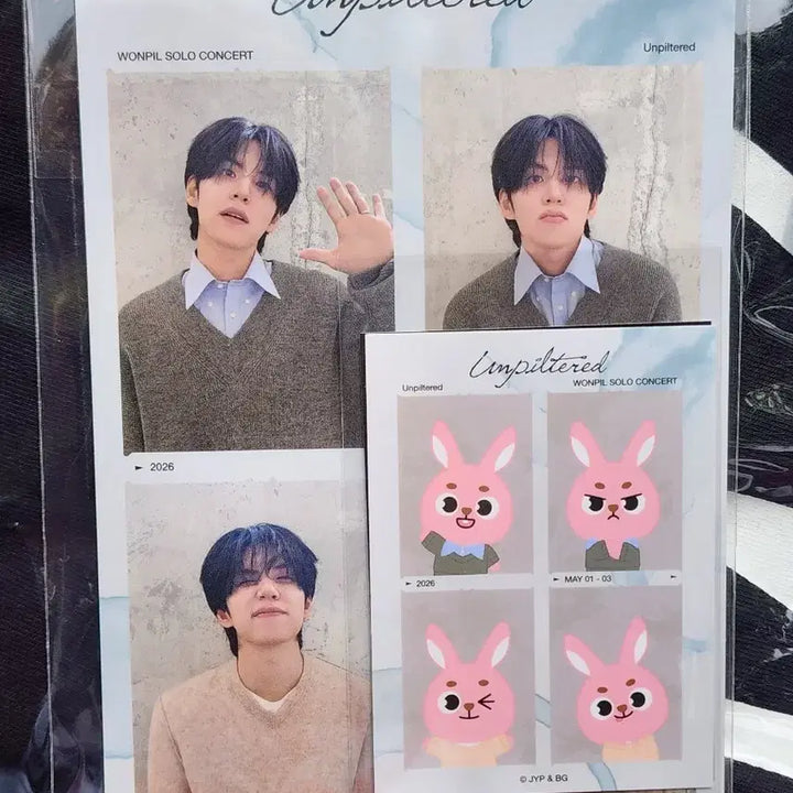 [BUNJANG] Day6 Wonpil Four-Cut Photo Set / 데이식스 원필 네컷포토세트