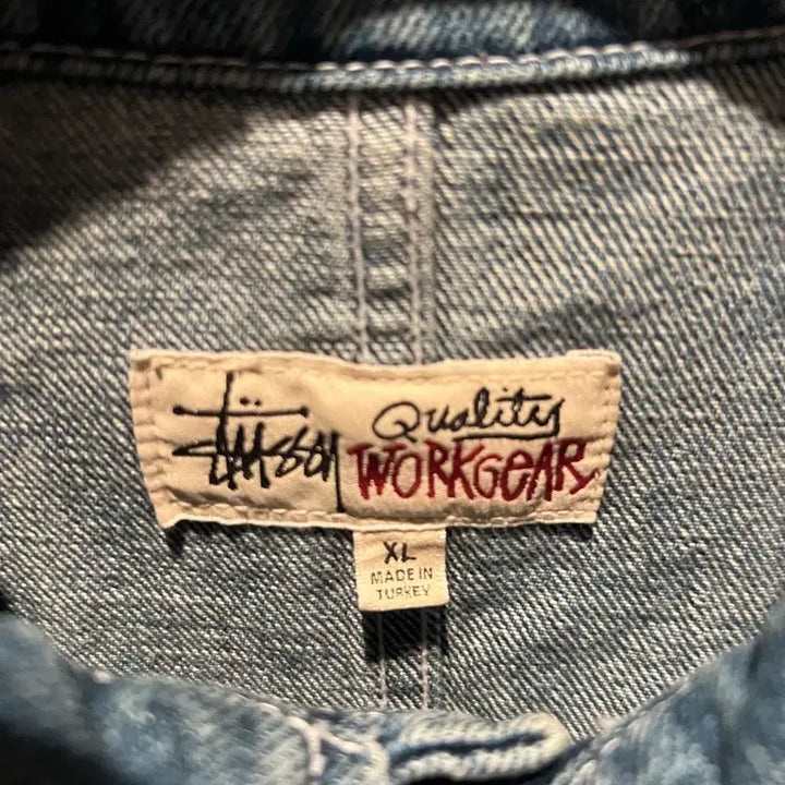 [BUNJANG] Stussy Denim Chore Jacket XL / 스투시 데님 초어 자켓 XL