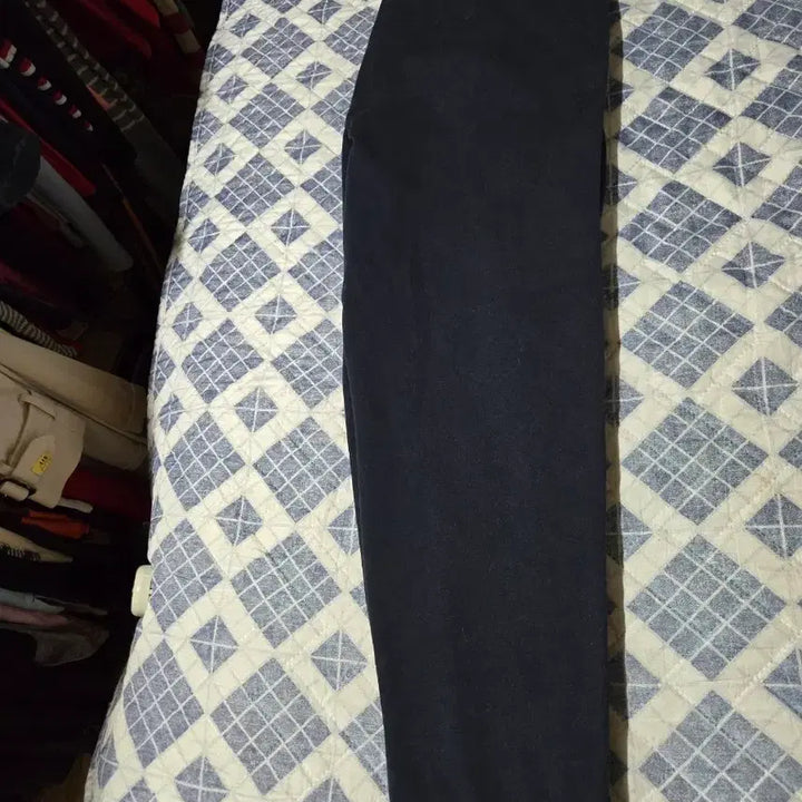 [BUNJANG] Uniqlo Black Polyester Pants / 유니클로 블랙 폴리에스터 팬츠 63-02