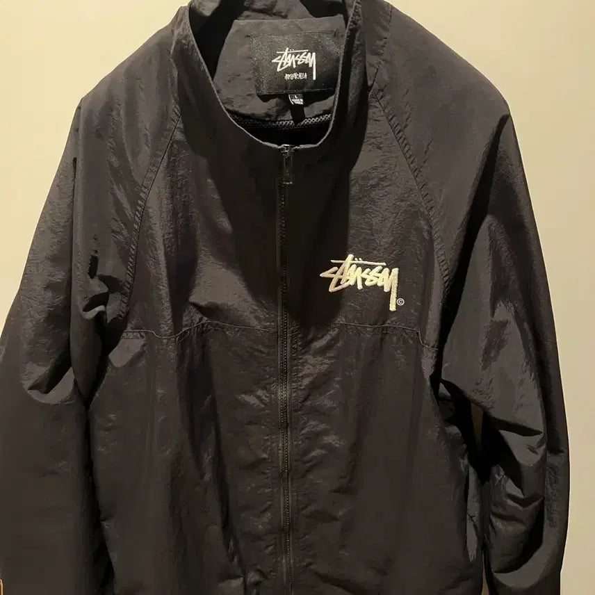 [BUNJANG] Stussy Stock Teslon Windbreaker Jacket / 스투시 스톡 테슬론 바람막이 L
