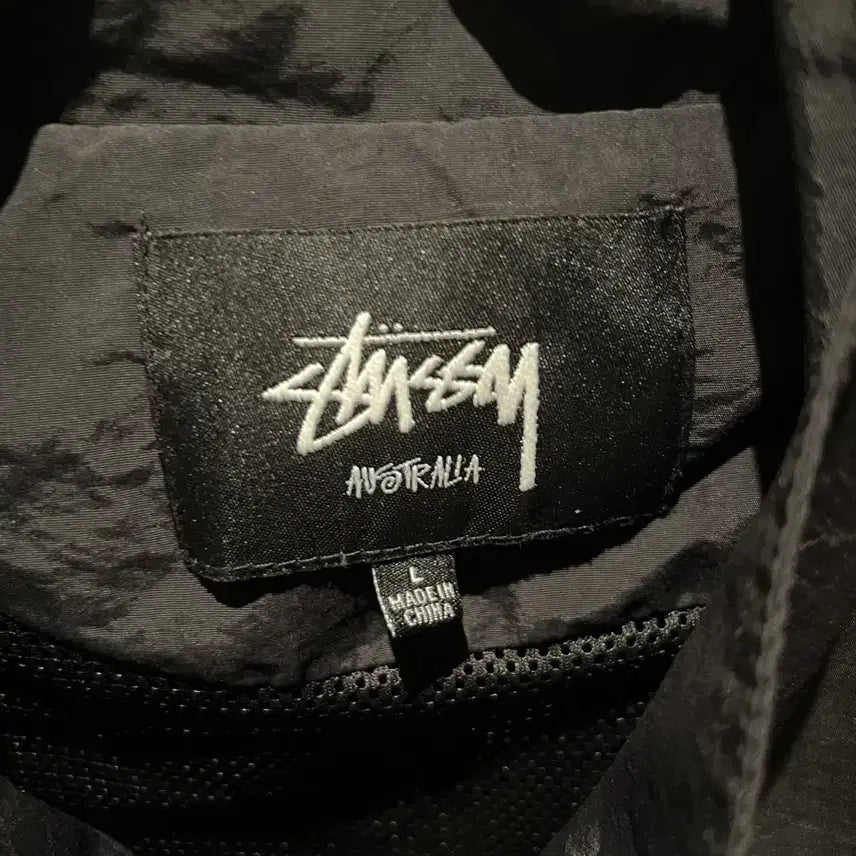 [BUNJANG] Stussy Stock Teslon Windbreaker Jacket / 스투시 스톡 테슬론 바람막이 L