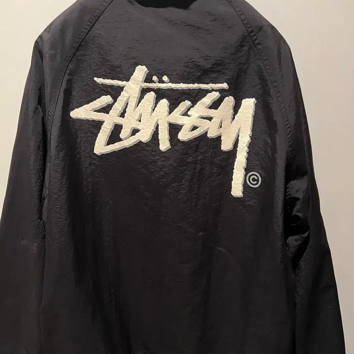 [BUNJANG] Stussy Stock Teslon Windbreaker Jacket / 스투시 스톡 테슬론 바람막이 L