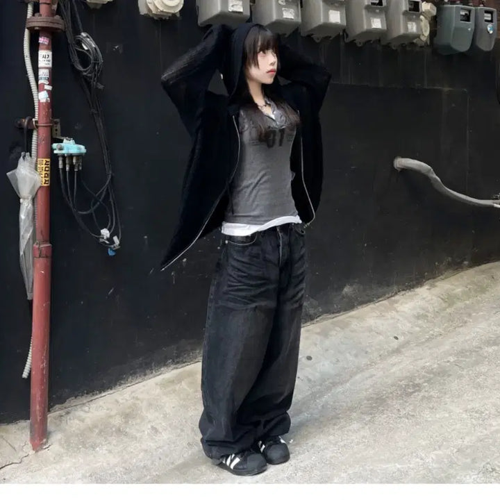 [BUNJANG] Hini Tzki Wide Pants Vintage Y2K / 히니츠키 와이드팬츠 바지 y2k 빈티지