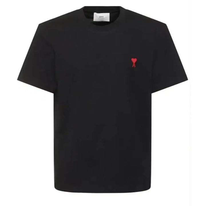 [BUNJANG] AMI Black Recycled Logo T-shirt XL / QR 정품 인증, 아미 블랙 반팔 XL