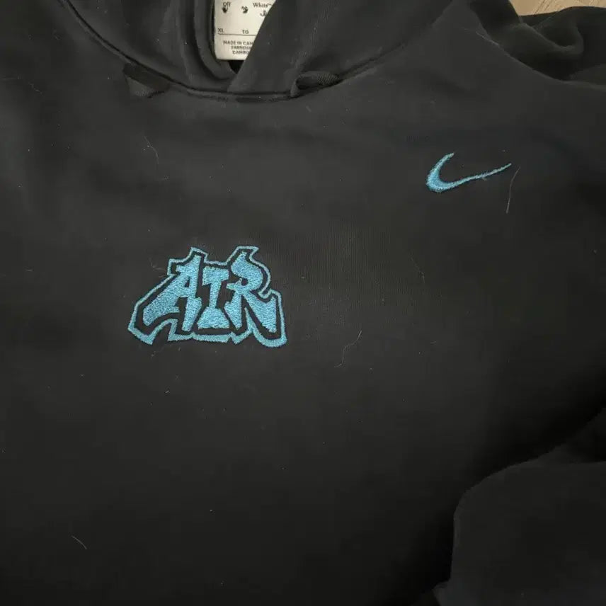 [BUNJANG] Nike Off-White Hoodie XL / 나이키 오프화이트 후드티