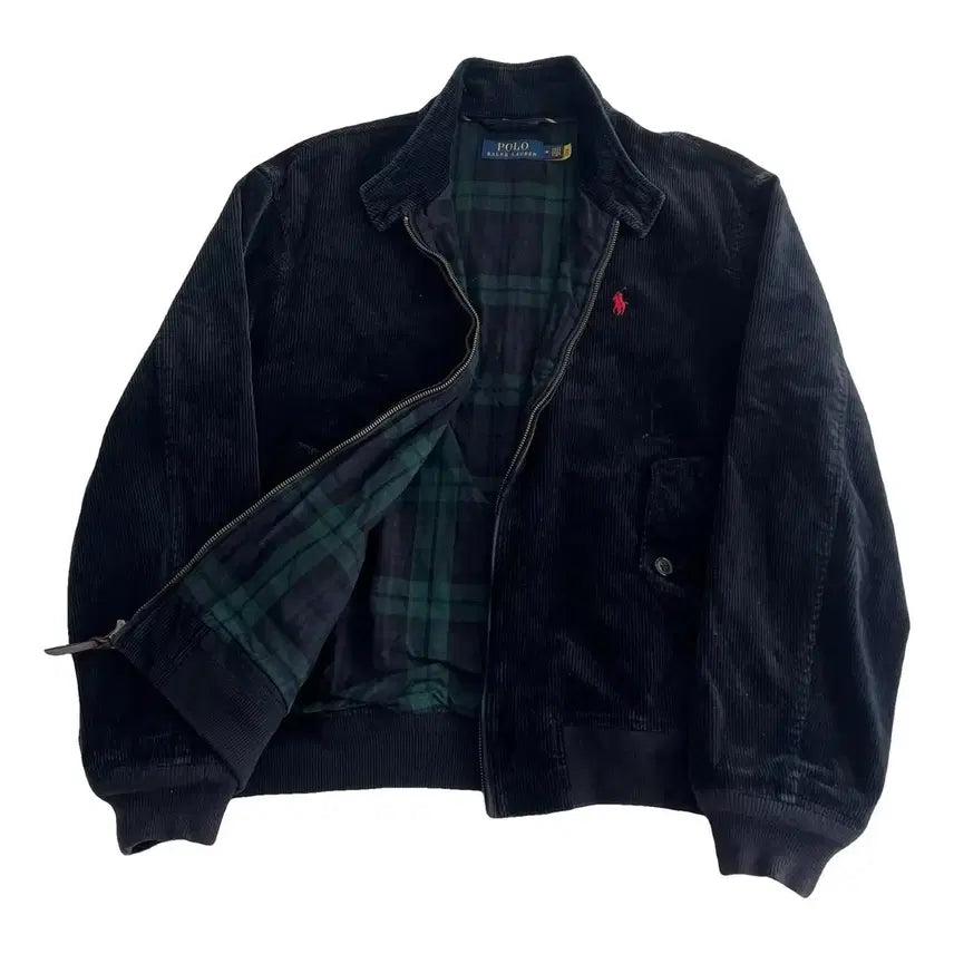 [BUNJANG] Polo Ralph Lauren Corduroy Blouson Jacket / 폴로 랄프로렌 코듀로이 블루종 자켓