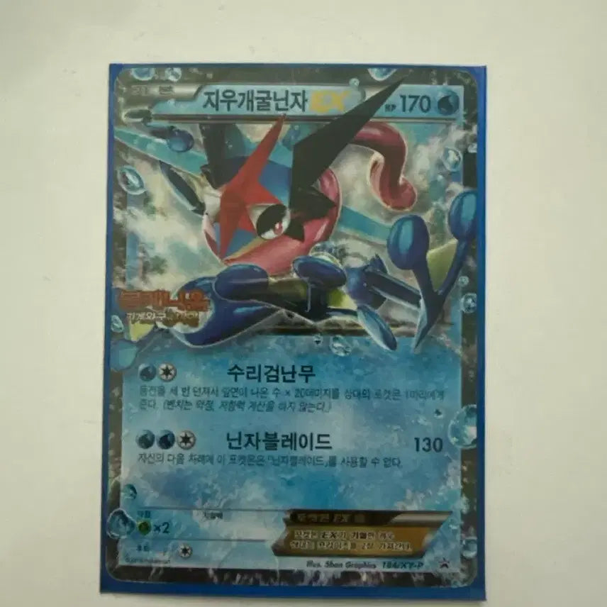 [BUNJANG] Jiwu Greninja / 지우 개굴닌자