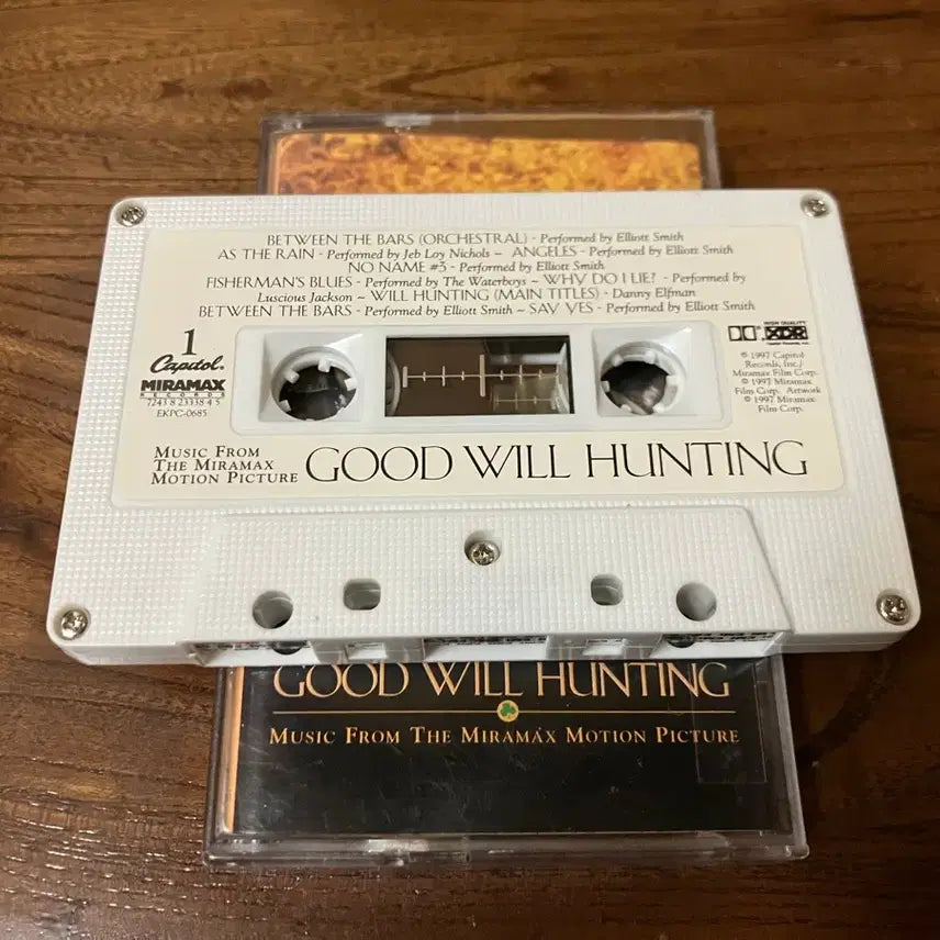 [BUNJANG] Good Will Hunting Original Soundtrack Licensed Cassette Tape (1990s) / 90년대 영화 굿 윌 헌팅 OST 영화음악 라이센스 카세트테이프