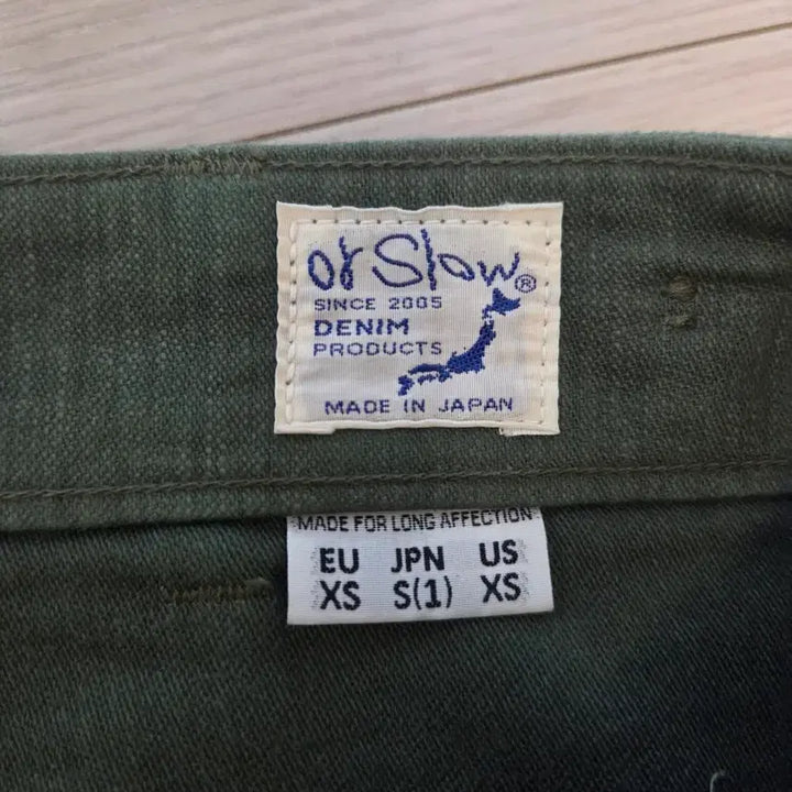 [BUNJANG] orslow Fatigue Pants Size 1 / 오어슬로우 퍼티그 1사이즈