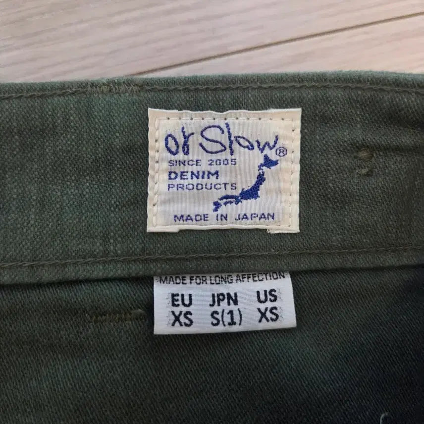 [BUNJANG] orslow Fatigue Pants Size 1 / 오어슬로우 퍼티그 1사이즈