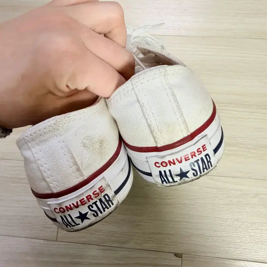 [BUNJANG] Converse Chuck Taylor All Star Low Optical White / 컨버스 척 테일러 올스타 로우 옵티컬 화이트 230