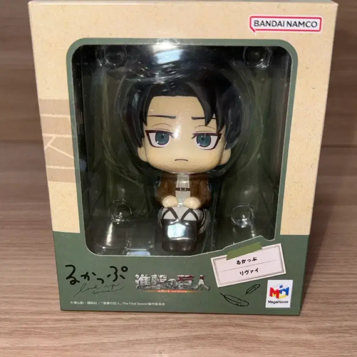 [BUNJANG] Attack on Titan Levi Look Up Figure / (개봉전시) 진격거 리바이 룩업