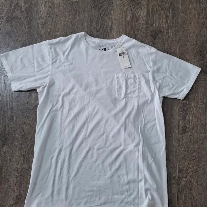 [BUNJANG] RRL Double RL White Pocket Short Sleeve T-Shirt L / L RRL 더블알엘 포켓 반팔 티셔츠 화이트