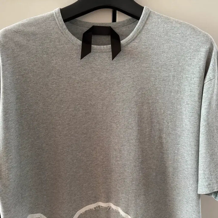 [BUNJANG] Oversized Gray T-Shirt (One Size Fits All) / 그레이 오버사이즈 티셔츠 프리사이즈