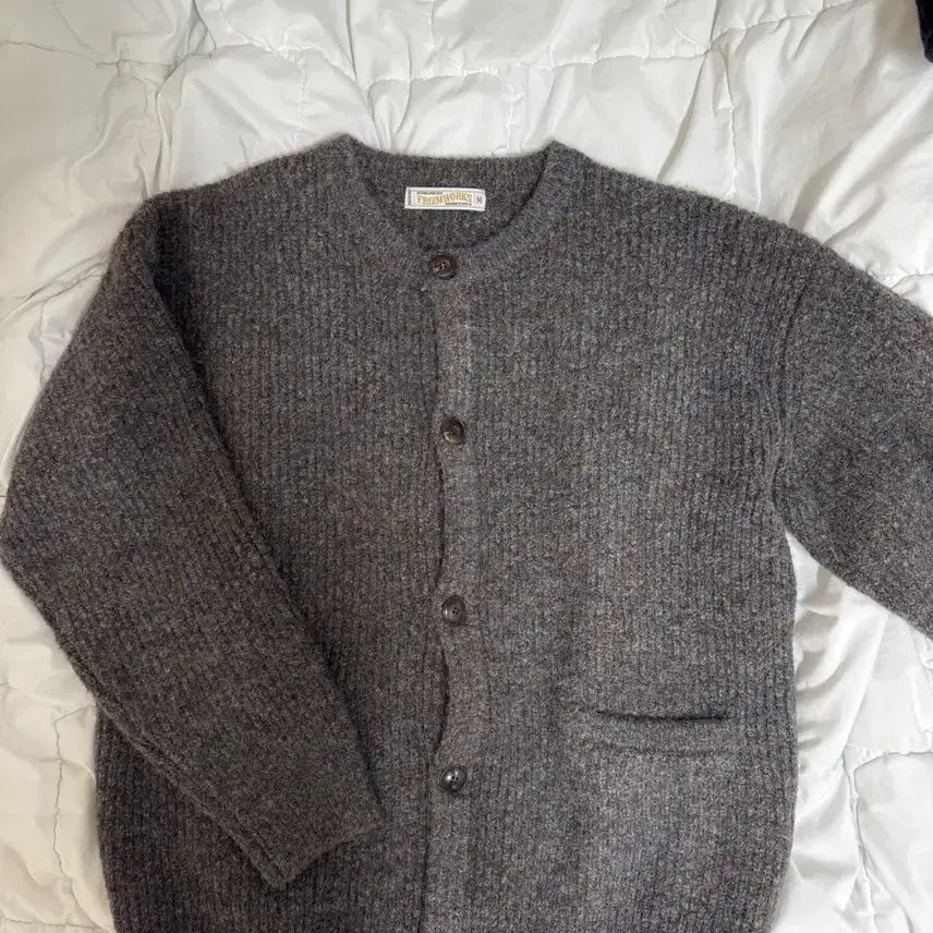 [BUNJANG] Priimz Works Wool Round Cardigan M / [M] 프리즘웍스 울 라운드 가디건