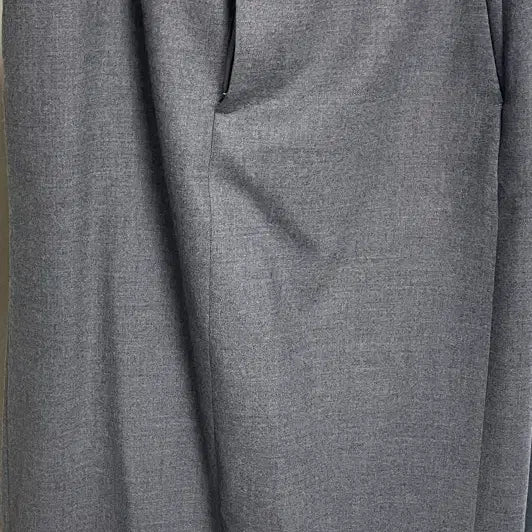 [BUNJANG] Facade Pattern Timeless Maxi Skirt Charcoal M / 파사드패턴 타임리스 맥시스커트 차콜 M
