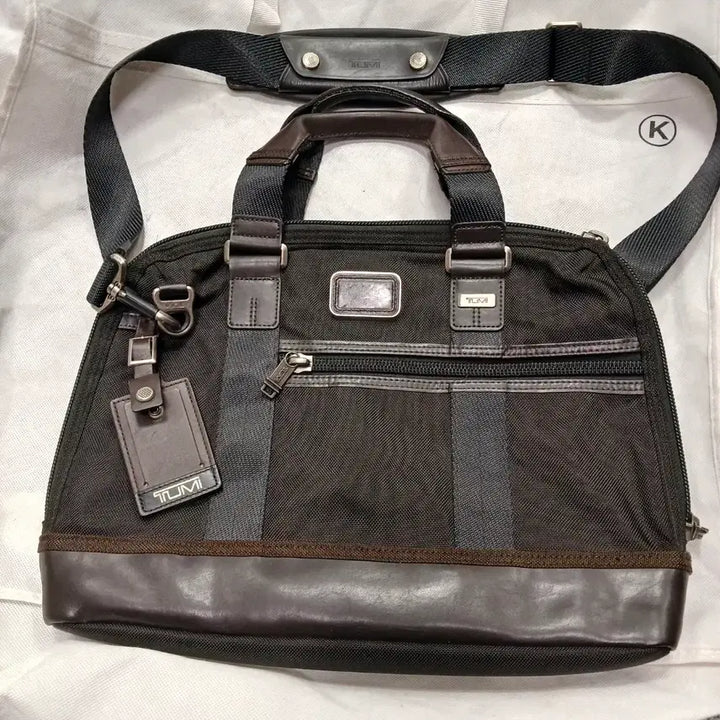 [BUNJANG] Tumi Brown Briefcase / TUMI 투미 브라운 서류 가방