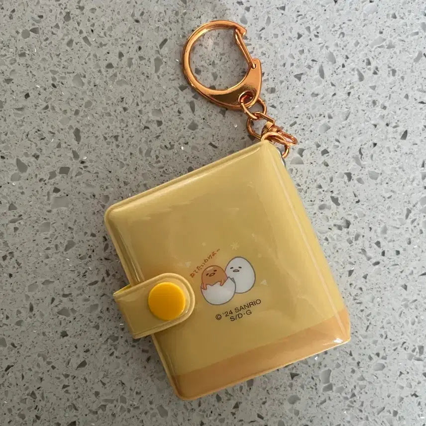 [BUNJANG] Gudetama Face Photo Keyring Goods / 구데타마 포토 키링 굿즈 새상품
