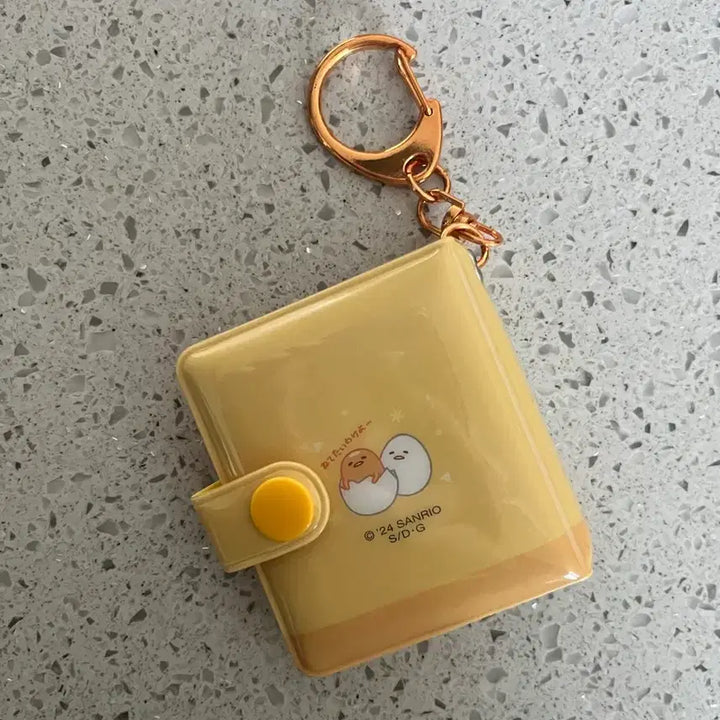 [BUNJANG] Gudetama Face Photo Keyring Goods / 구데타마 포토 키링 굿즈 새상품