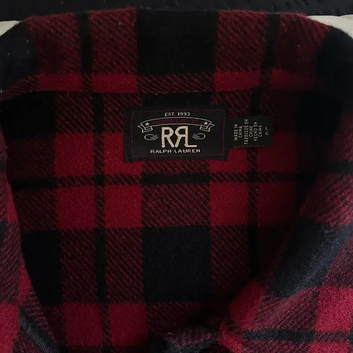 [BUNJANG] RRL Wool Tartan Check Overshirt - Size L / RRL 더블알엘 울 타탄체크 오버셔츠 L 사이즈
