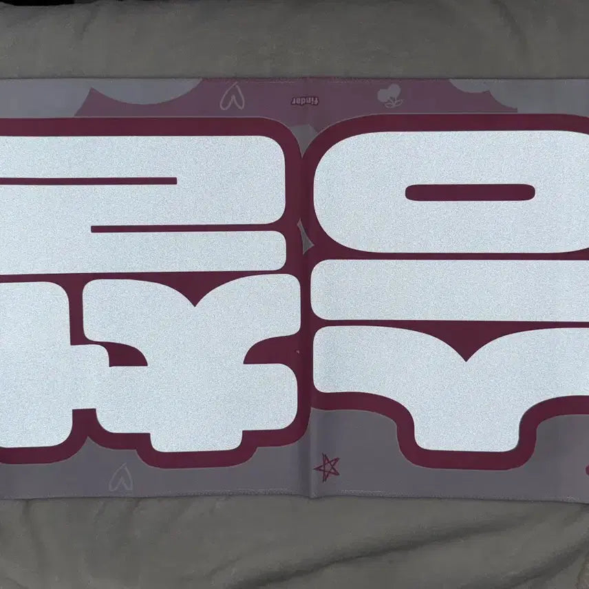 [BUNJANG] SEVENTEEN S.COUPS Reflective Slogan / 세븐틴 에스쿱스 반사슬로건