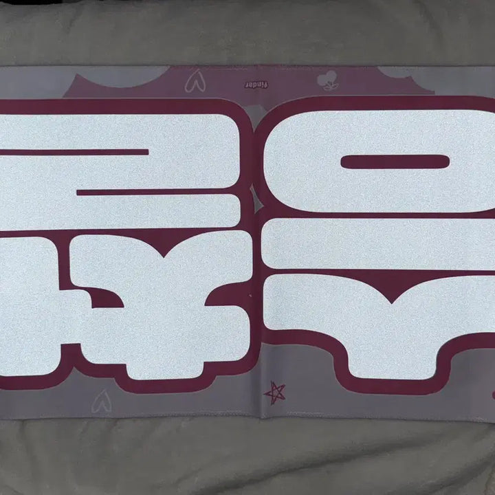 [BUNJANG] SEVENTEEN S.COUPS Reflective Slogan / 세븐틴 에스쿱스 반사슬로건