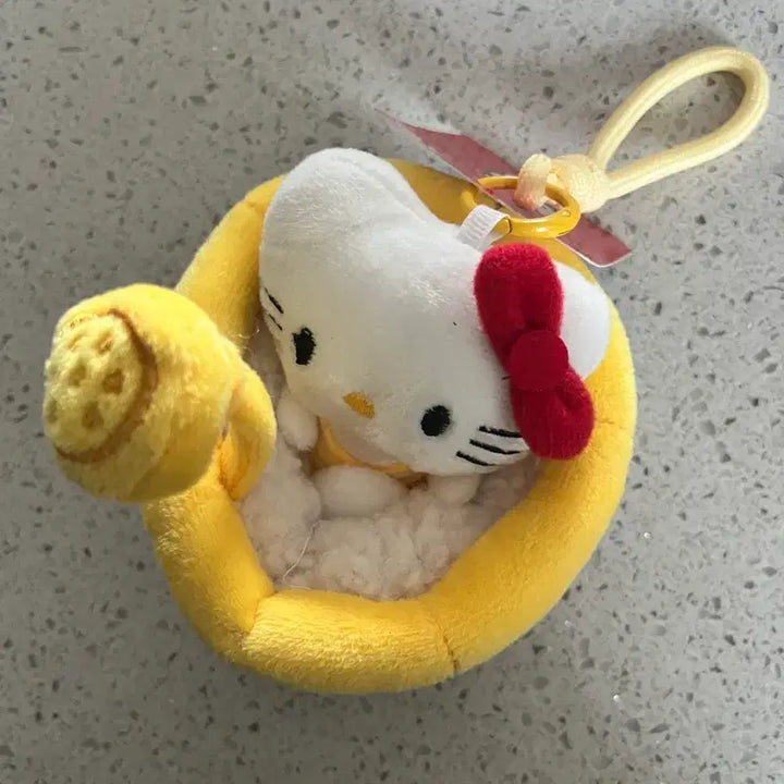 [BUNJANG] Hello Kitty Doll Bath Edition Keychain / 헬로키티 인형 욕조안에서 목욕하는 키티 새제품