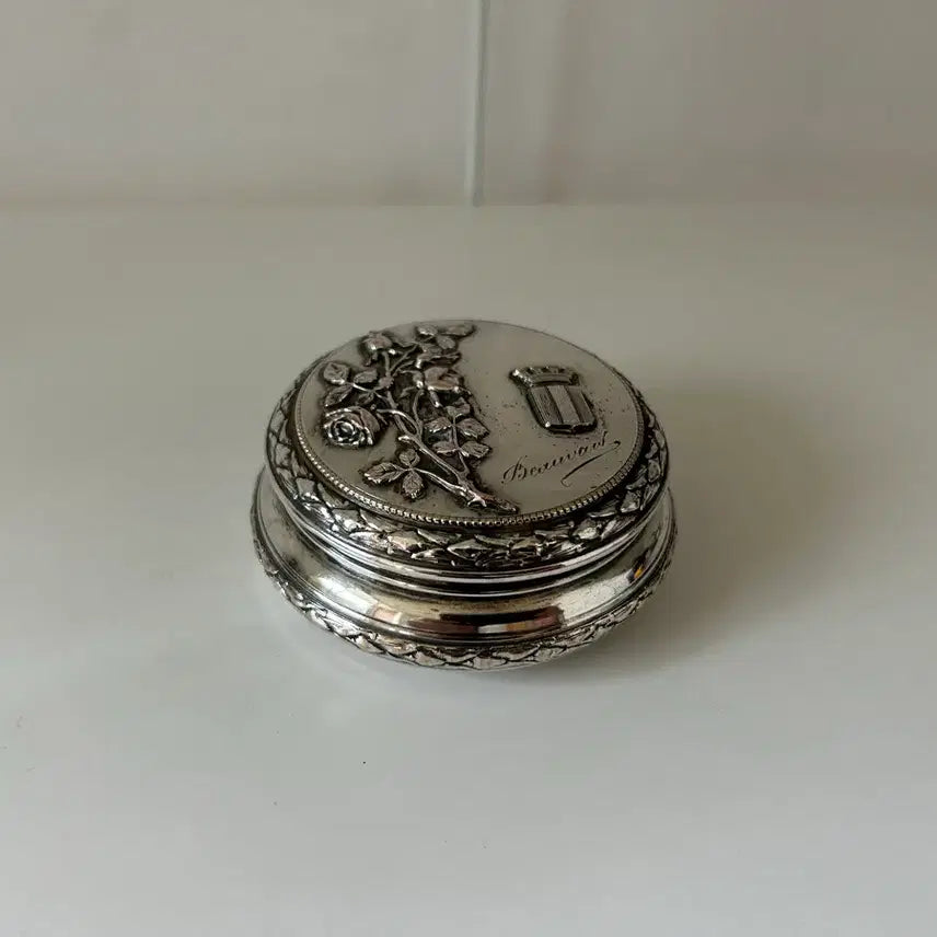 [BUNJANG] Vintage French Silverplate Jewelry Box / 빈티지 프랑스 실버플레이트 보석함
