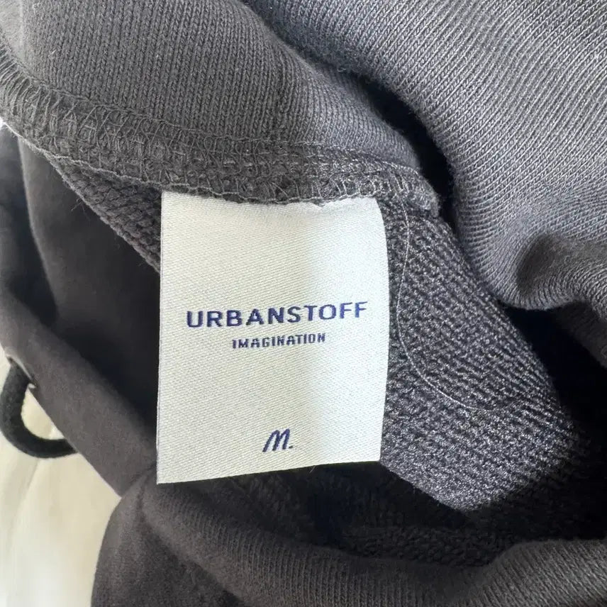 [BUNJANG] Urbanstuff USF Oval Logo Hoodie M / 어반스터프 USF 오발 로고 후디 M