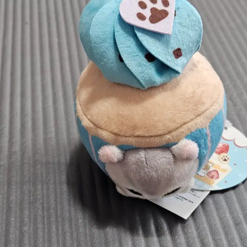 [BUNJANG] Morf Sand Cat Plush Keychain Cupcake Series / 모프샌드 고양이인형 키링 컵케이크시리즈