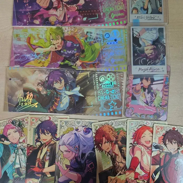 [BUNJANG] Ensemble Stars Arcana Card, Nikki Mayo Individual Polaroid, Hiyori Mayo Kohaku Ticket Bundle Set / 앙스타 아르카나 카드,니키마요이 폴라로이드,히요리마요이코하쿠 티켓 일괄