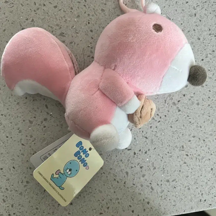 [BUNJANG] Bonobono Baby Porori Plush Keychain New / 보노보노 아기 포로리 인형 봉제인형 키링 새제품
