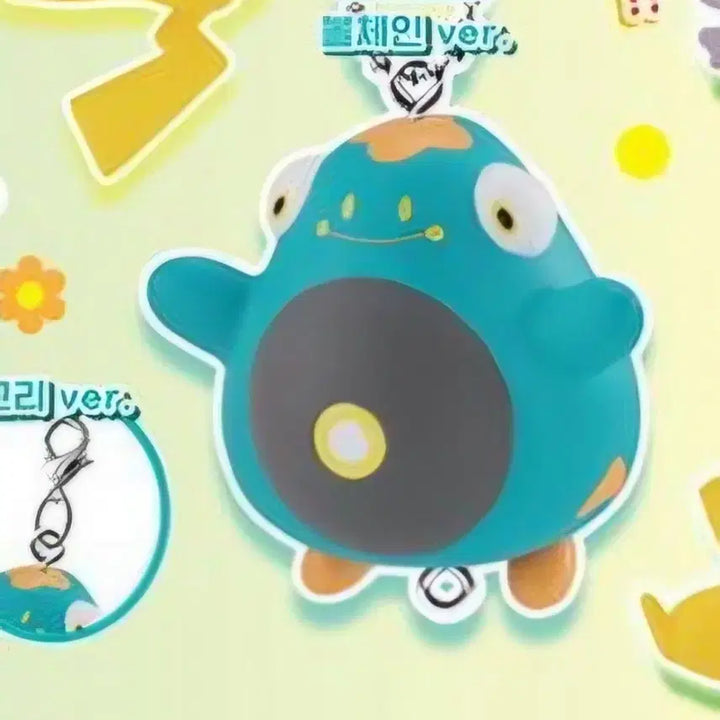 [BUNJANG] Pokemon Gacha "Jureong Jureong" Mascot - Chirari / 미개봉) 가챠 캡슐 포켓몬 주렁주렁 마스코트 찌리배리