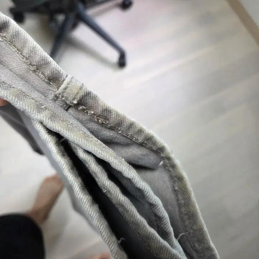[BUNJANG] Bellie True Wide Denim Pants Vintage Beige Size 30 Long Length / 벨리에 트루와이드 데님 빈티지 베이지 30사이즈 긴기장