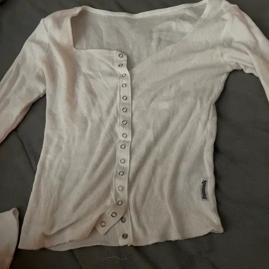 [BUNJANG] SPOONING Glory Nostalgia White T-Shirt / 스푸닝 글로니 노스텔지아 화이트